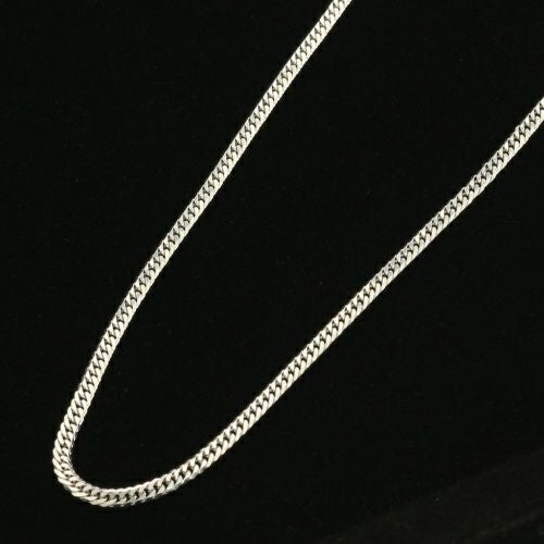 喜平 ネックレス PT850 6面 ダブル 50cm 30g プラチナ 造幣局検定