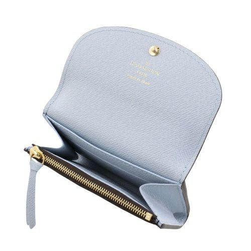 ルイヴィトン コインケース モノグラム ポルトモネ・ロザリ ブルー