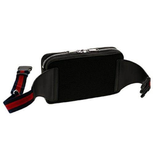 GUCCI グッチ ウエストポーチ メンズ GGスプリーム ブラック 474293