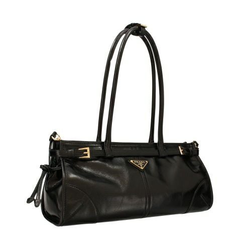 プラダ ショルダーバッグ レディース ミディアムレザートート