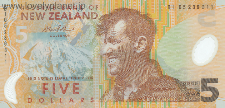 紙幣・貨幣ニュージーランド