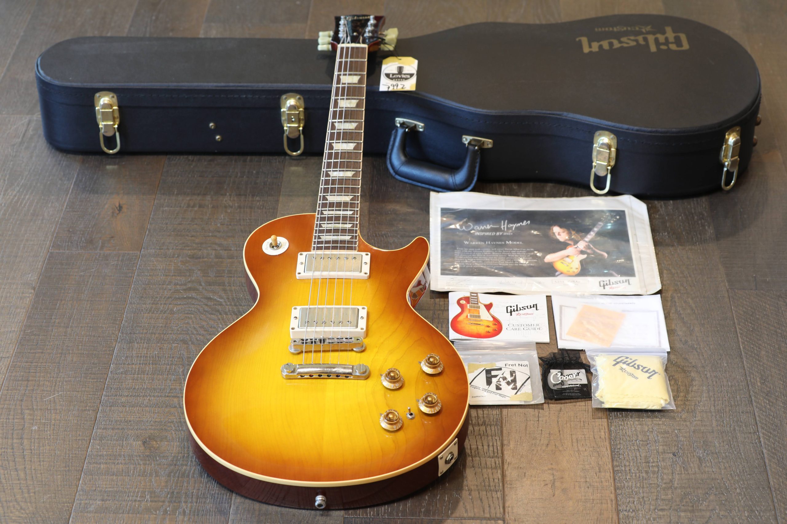 RARE! 2007 Gibson Custom Shop Warren Haynes Inspired By 1958 Les