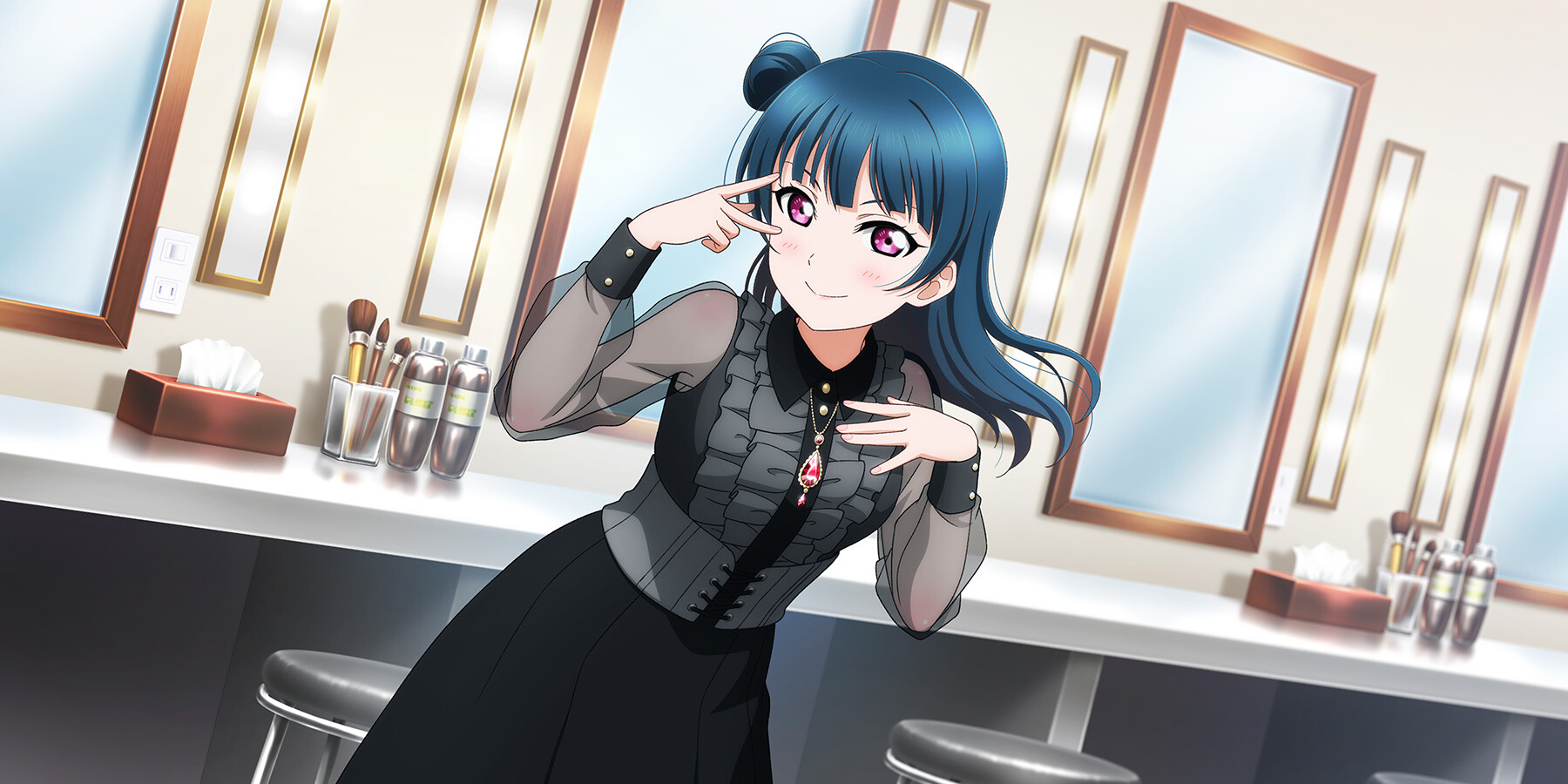 闇の眷属よ、我が元へ集え！]津島 善子 | スクスタギャラリー