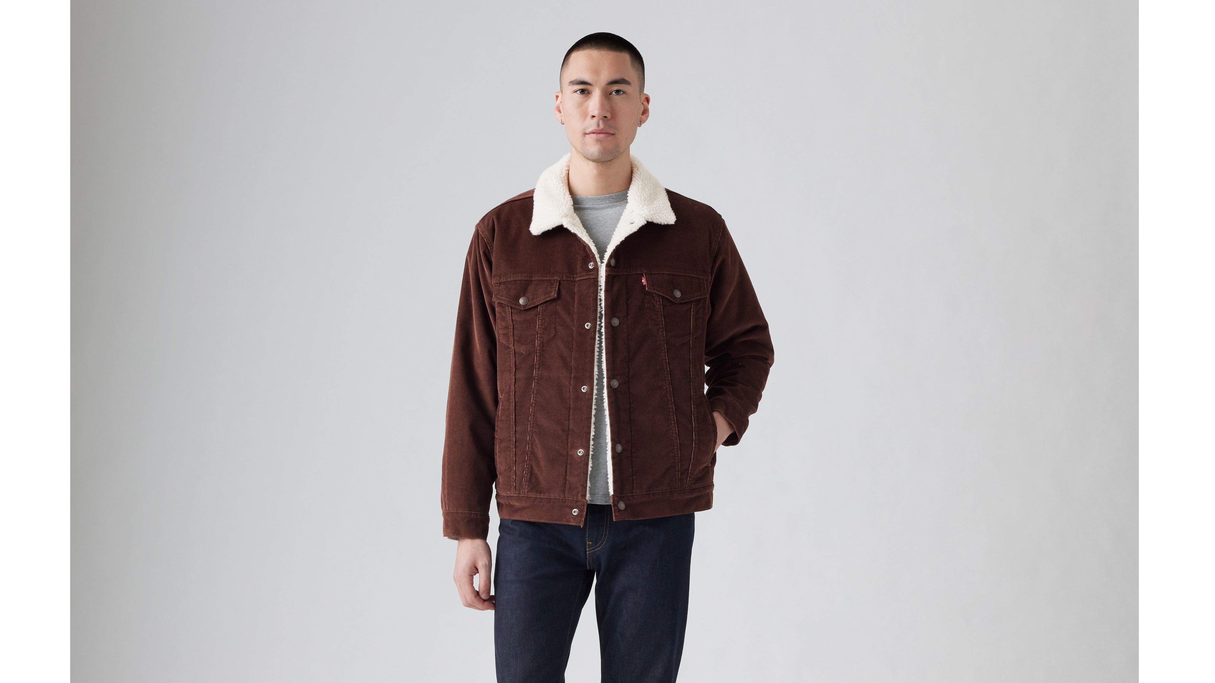 Relaxed Fit Trucker Jacket - Brown | Levi's® US