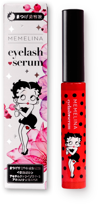 まつげ美容液 MEMELINA×Betty Boop™