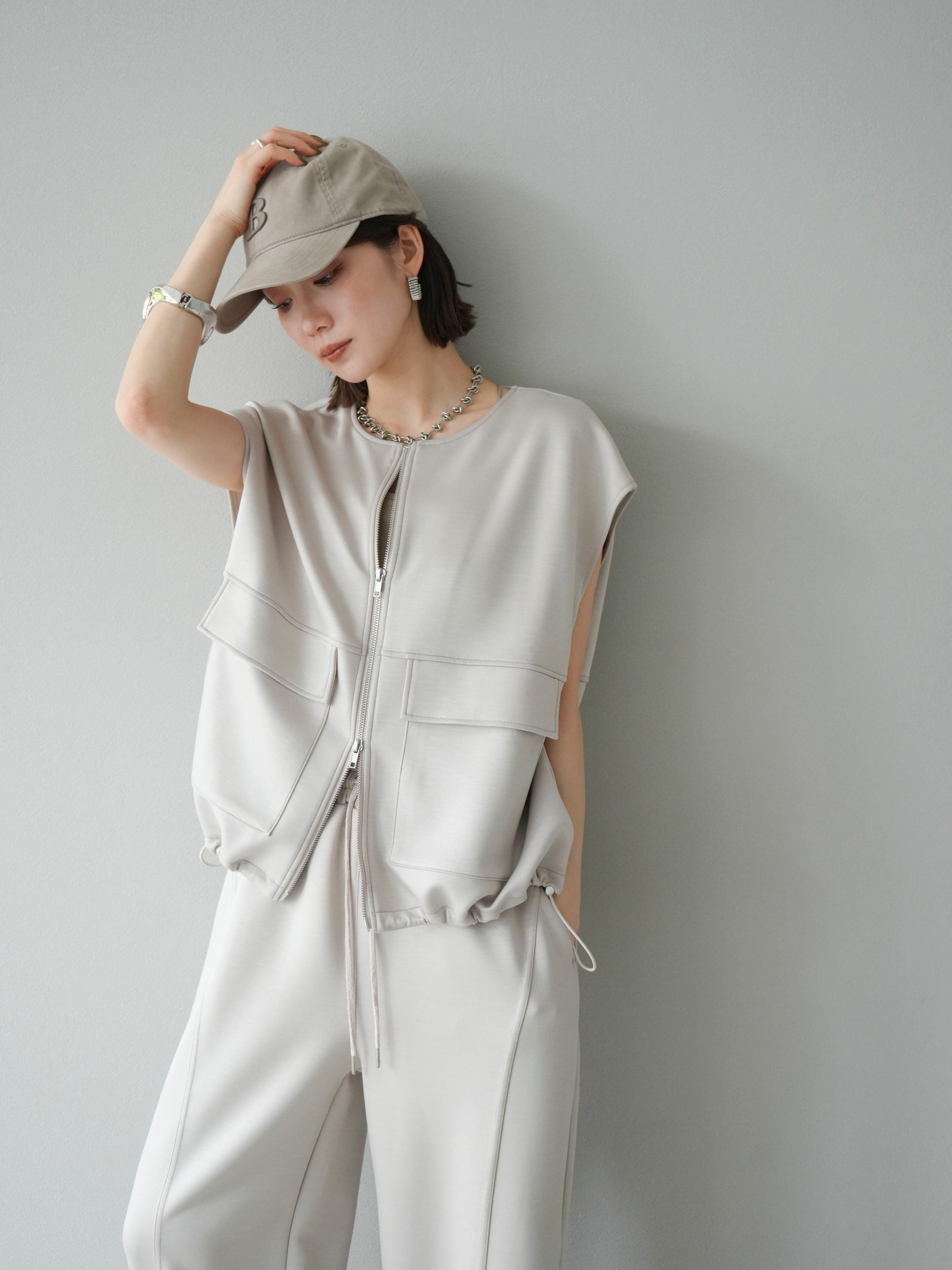 予約]ライトポンチZIPブルゾン/エクリュ – Lumier