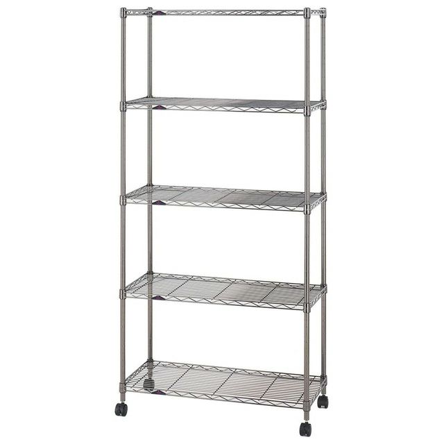 スチールラック 幅75cm 5段 ルミナスカジュアル 幅74.5×奥行34.5×高さ