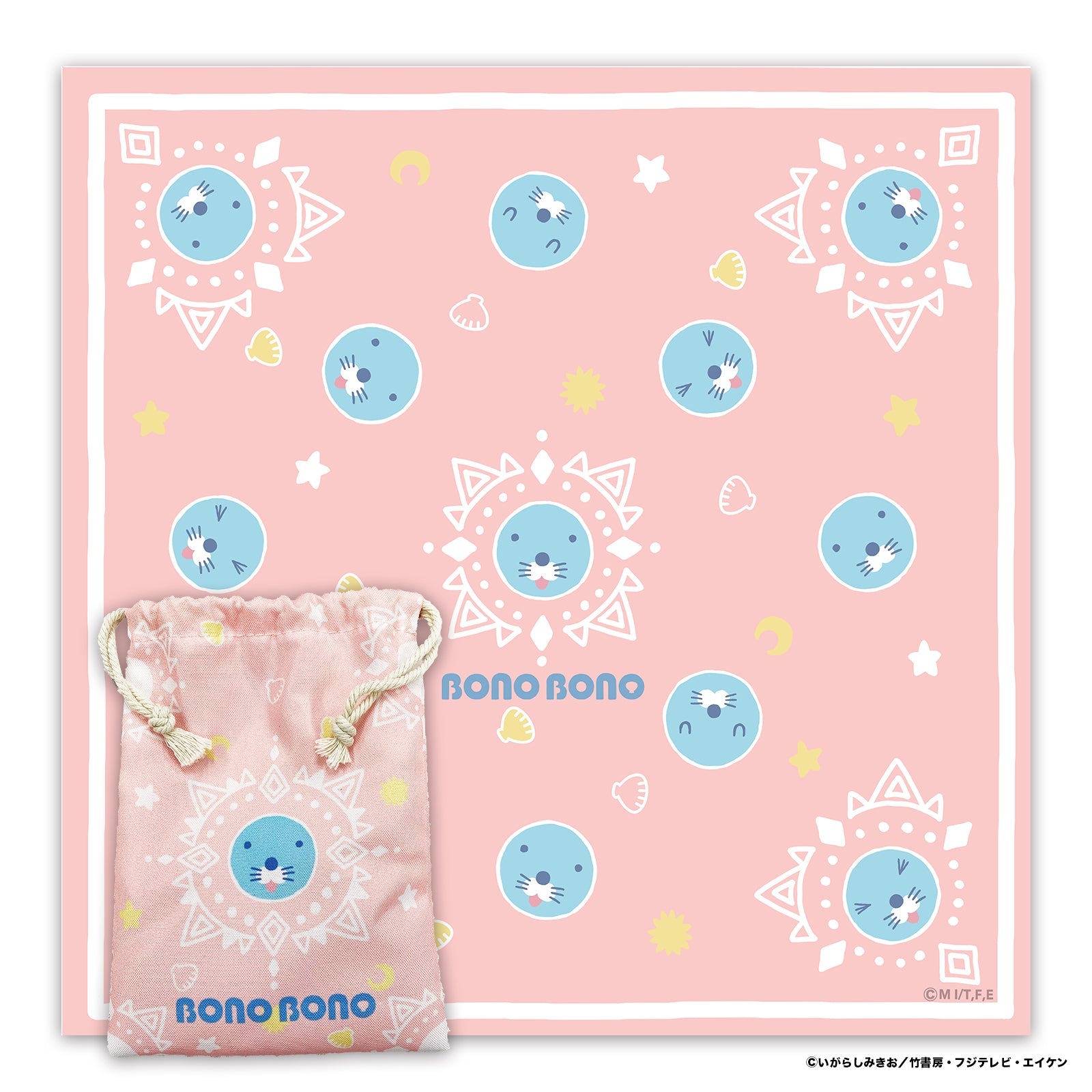 ぼのぼのタロットクロス 【リーディングサポートクロス】キュート