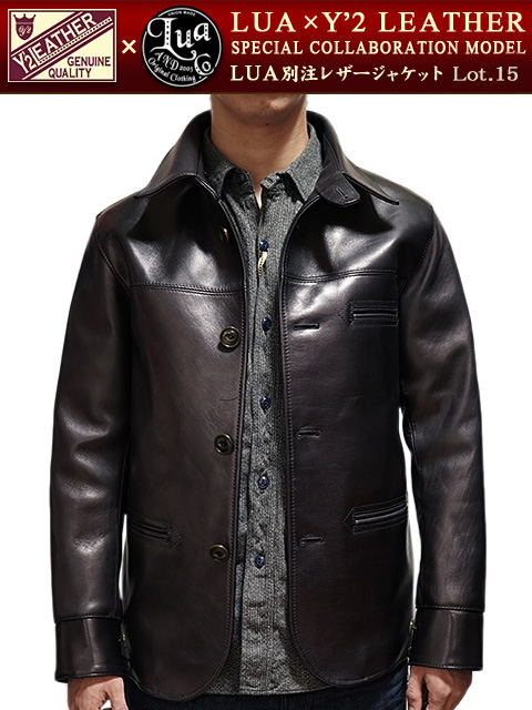 予約商品 (12月予定) 】 【 LUA × Y'2 LEATHER（ルア×ワイツーレザー