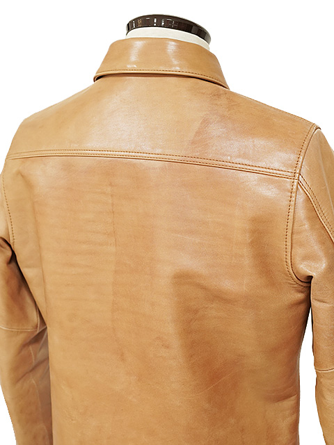 Y'2 LEATHER（ワイツーレザー） 】 柿渋ホースGジャン1st 大戦モデル