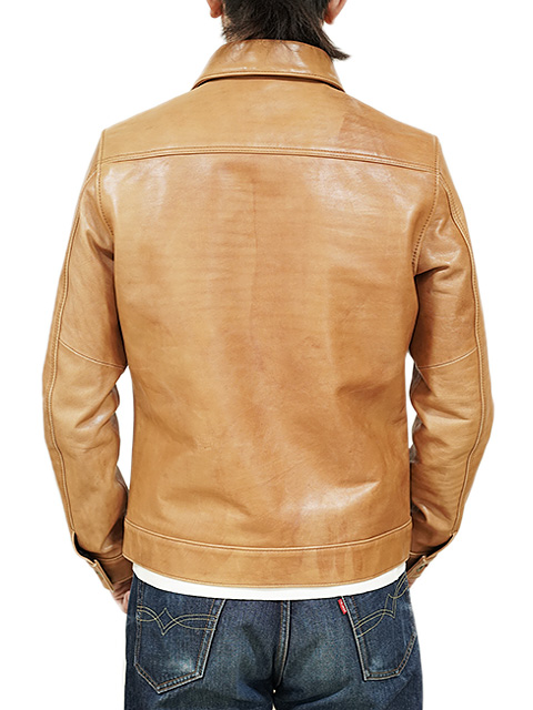 Y'2 LEATHER（ワイツーレザー） 】 柿渋ホースGジャン1st 大戦モデル