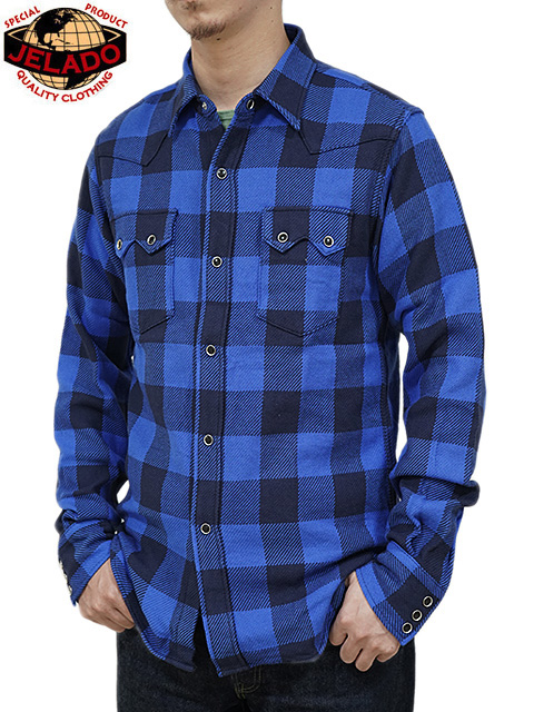 JELADO（ジェラード） 】 バッファローチェック ウエスタンシャツ