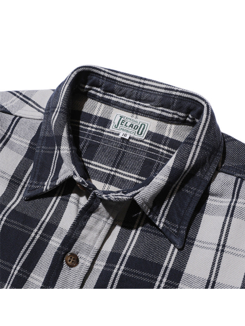 JELADO（ジェラード） 】 ヘビーチェックネルシャツ [ ショート丈