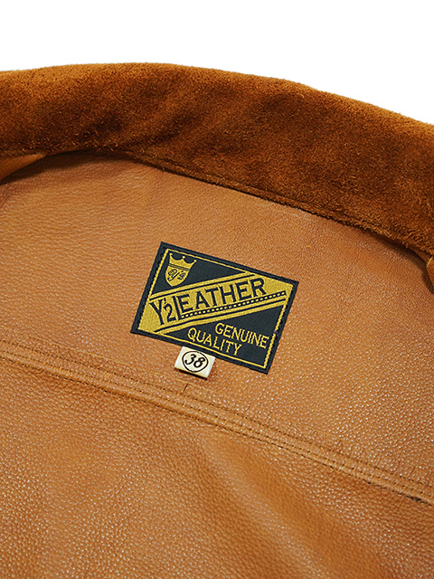 Y'2 LEATHER（ワイツーレザー） 】 ステアスエード 2nd Type Gジャン