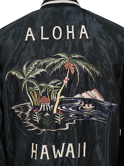 TAILOR TOYO(テーラー東洋）】 リバーシブルアセテートスカジャン