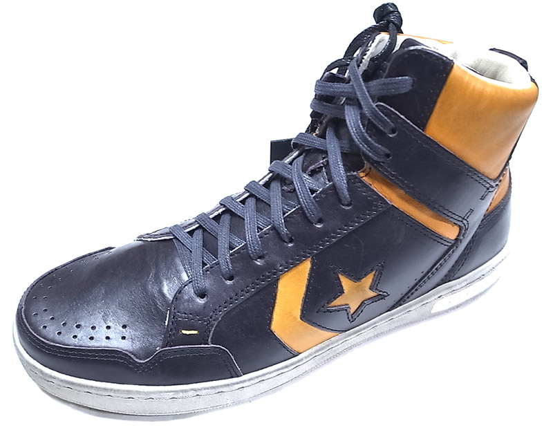 CONVERSE JOHN VARVATOS WEAPON MID NIGHTSHADE 黒×黄 USA限定