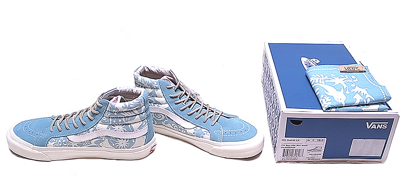 VANS OG SK8-HI LX Taka Hayashi Sea Life Still Water バンダナ付 USA