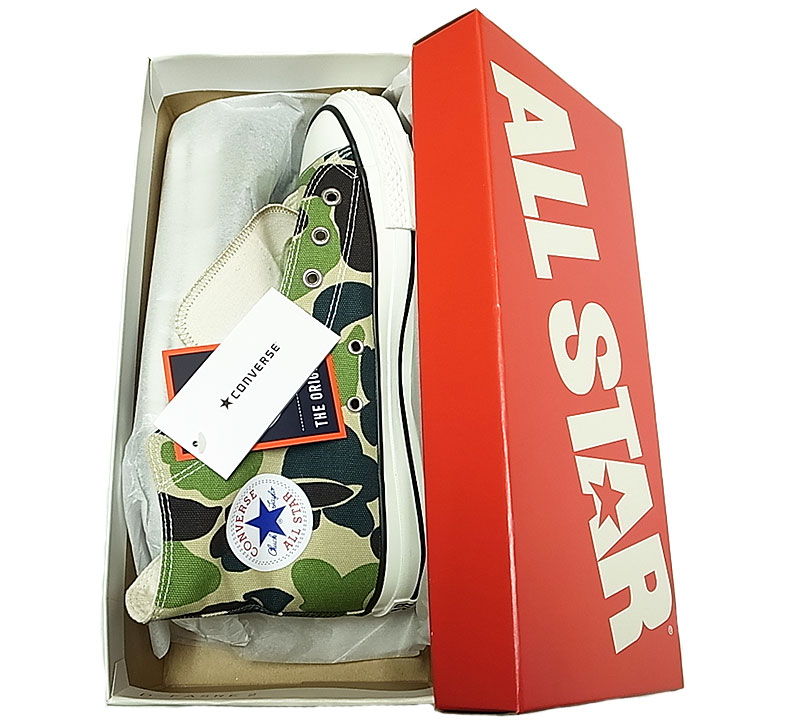 CONVERSE LIMITED ALL STAR J 83 CAMO HI オールスター 83 カモフラ 赤