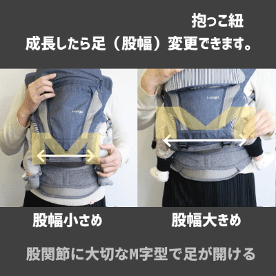 アイエンジェル ドクターダイヤル】i-angel Dr.Dialダイヤル式抱っこ紐