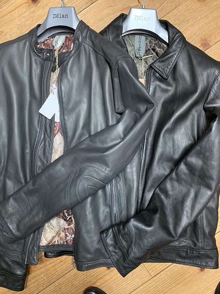 程よく艶めくオトコらしさはレザーでね / Delan（デラン / ディラン