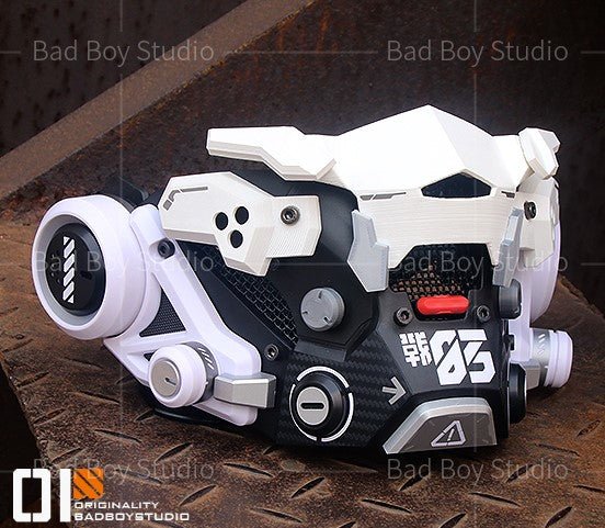 S/13【強化顎】サイバーパンクマスクハーフフェイス