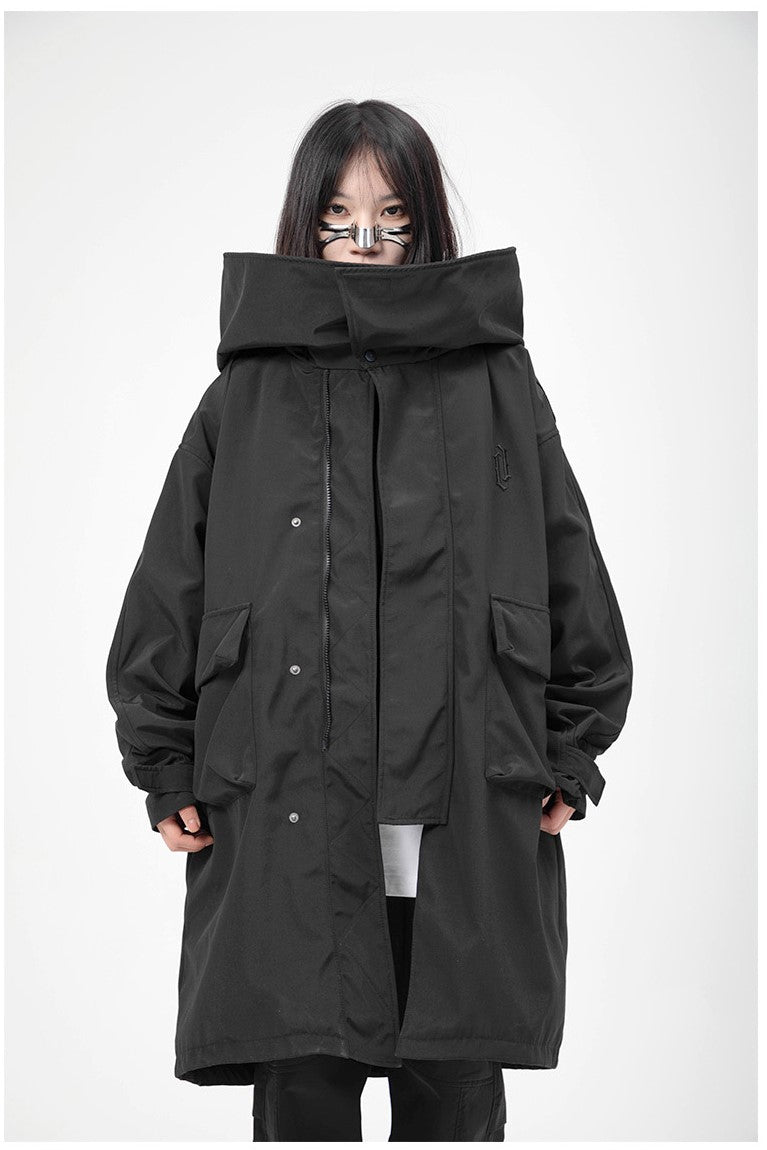 吉業重工】フードミッドレングスジャケット