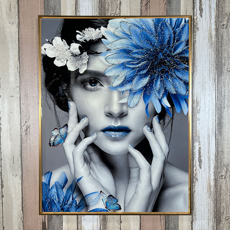 油絵 絵 絵画 インテリア 油絵 F6-050413 人物 女性像 絵画 インテリア