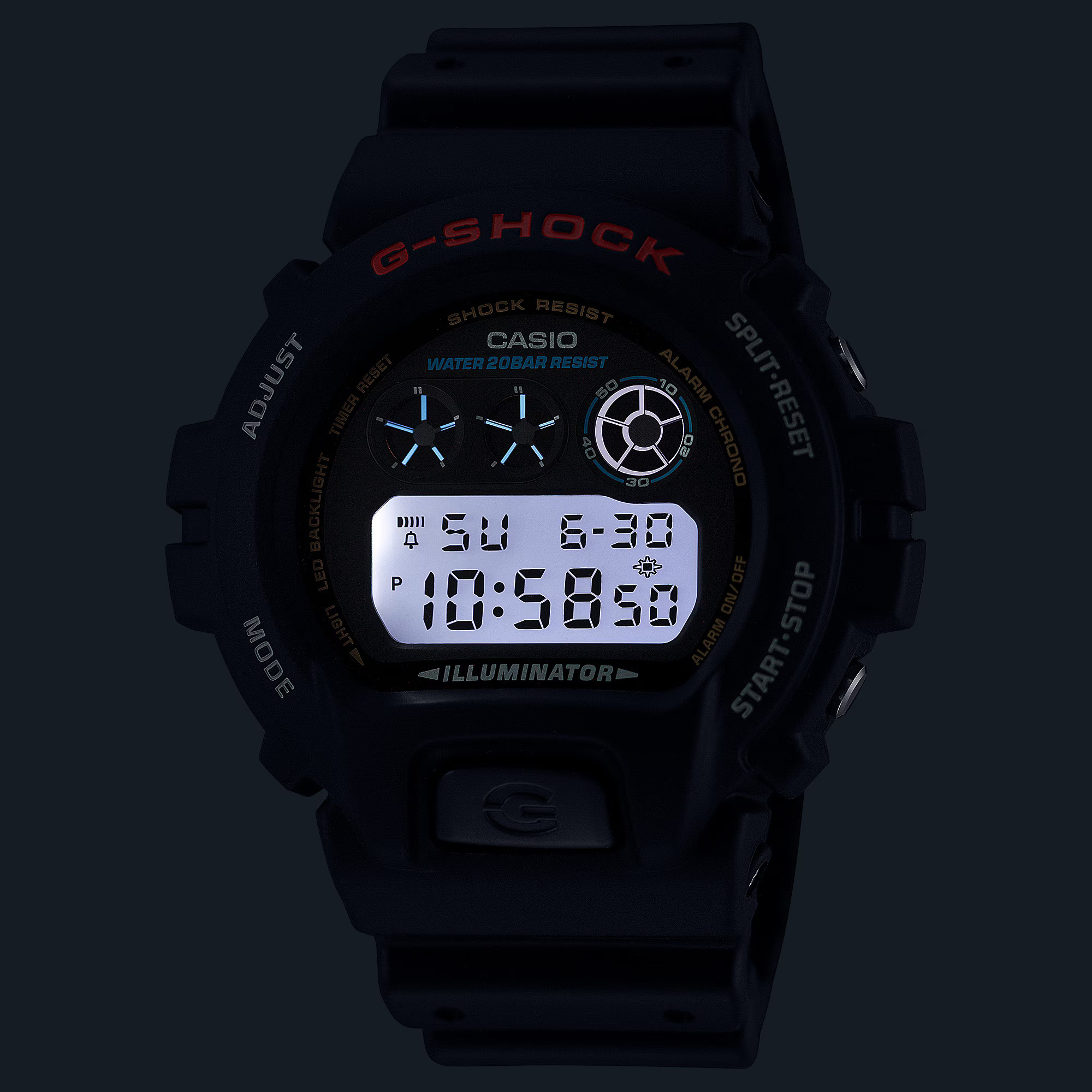 Casio G-Shock DW6900U-1 - Lug to Lug