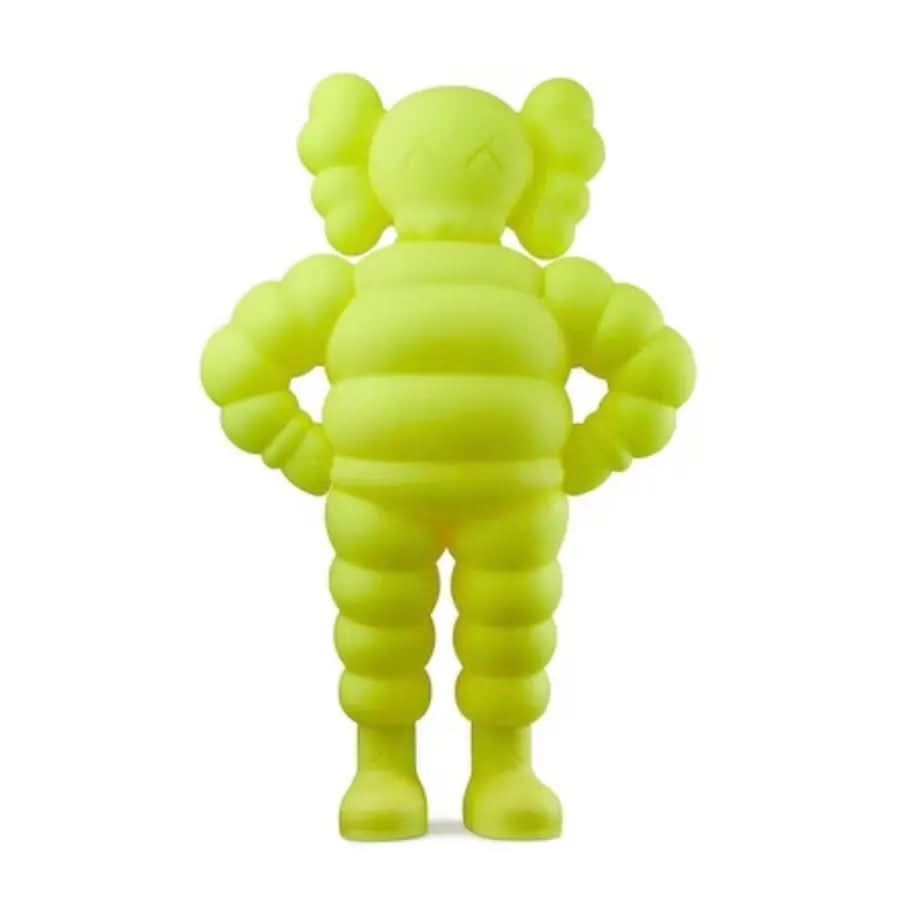 KAWS – Chum Yellow Sculpture (2020) | Vinyl Figure – LYNART STORE