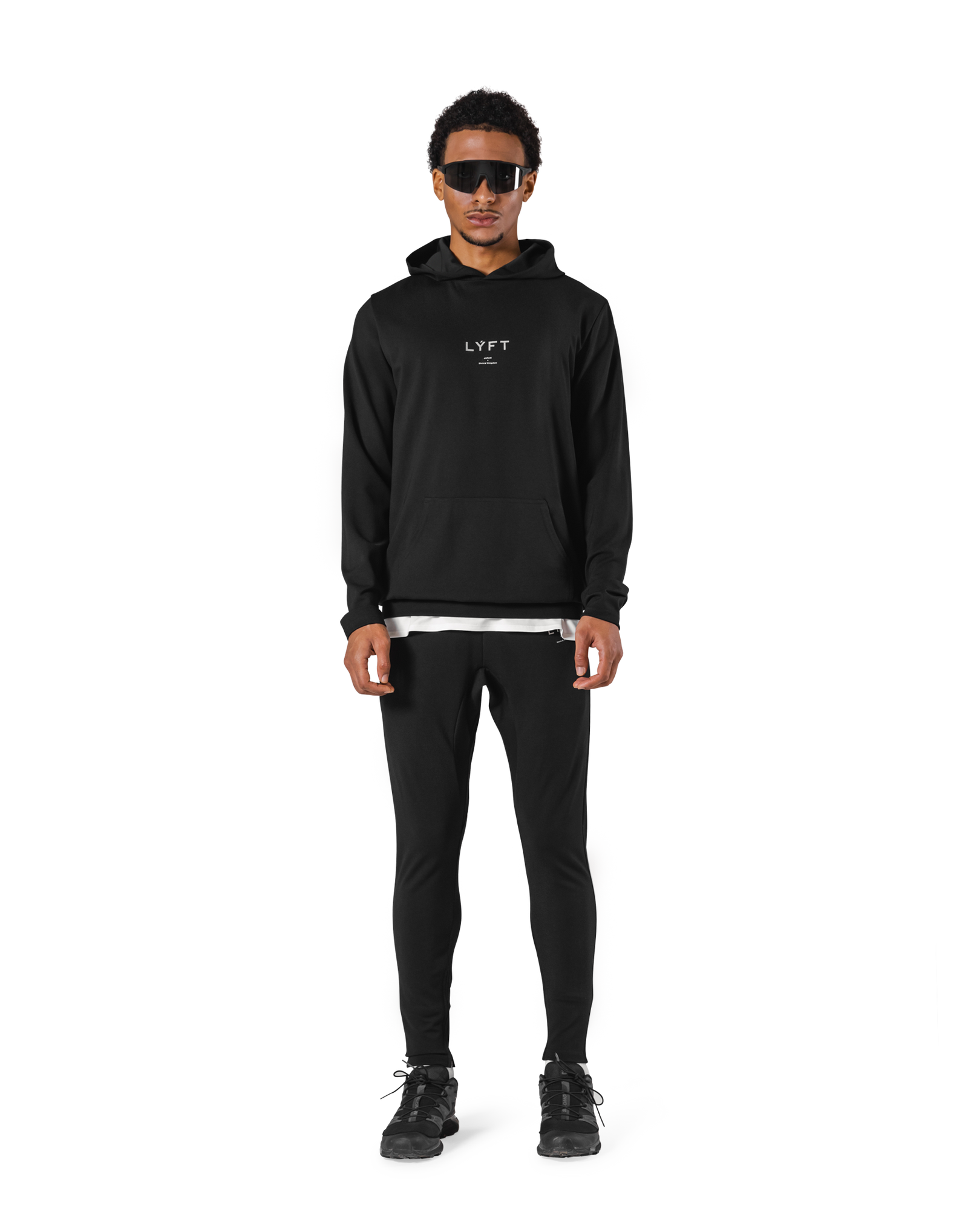Standard Fit Stretch Pullover Hoodie - Black – LÝFT