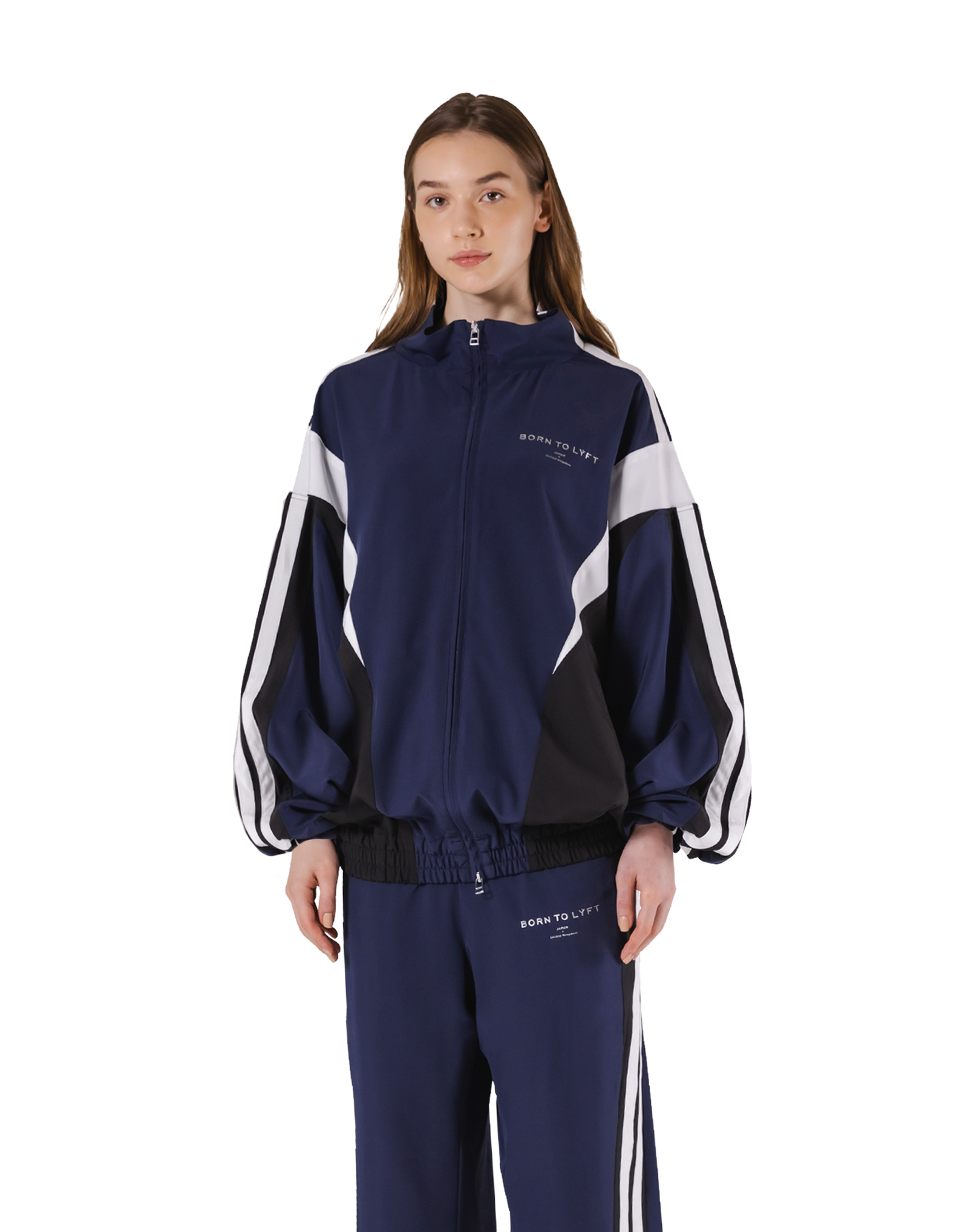 2Line Oversize Track Jacket - Navy – LÝFT