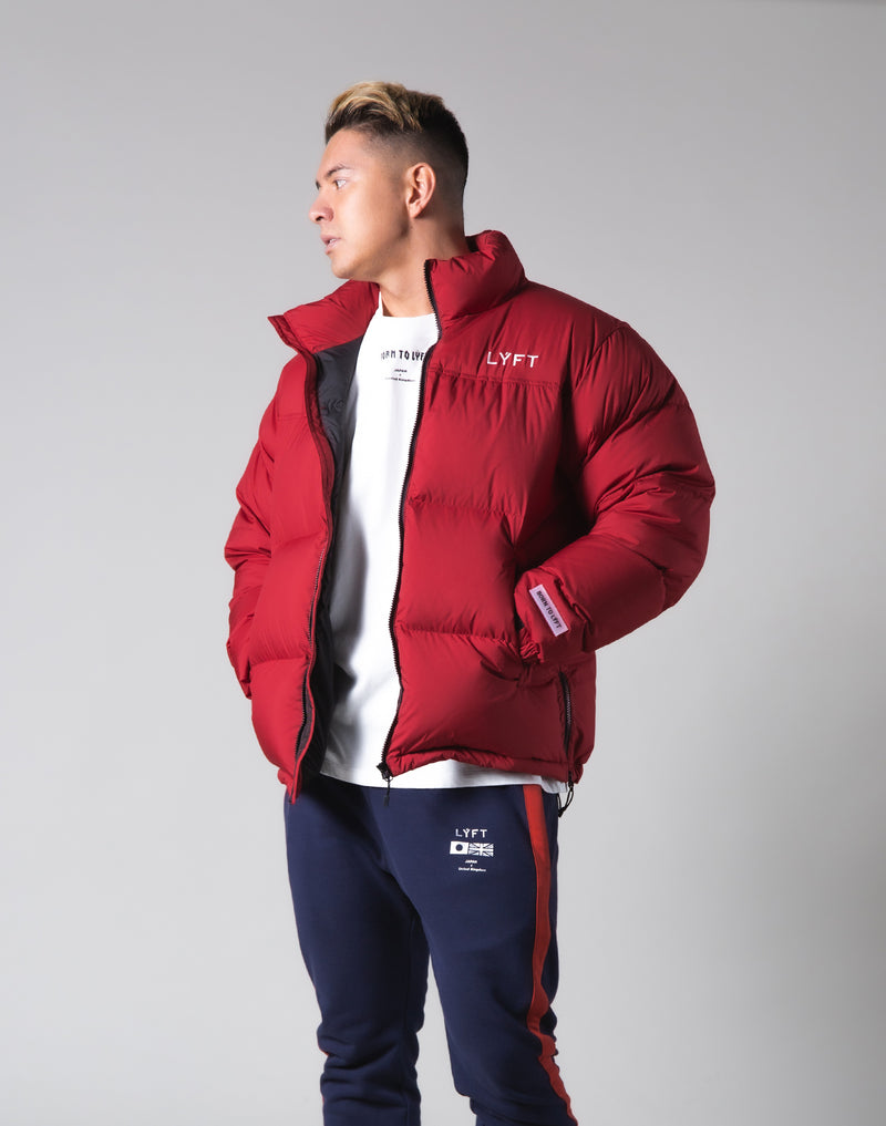 LÝFT Genuine Down Jacket - 90:10 - Red