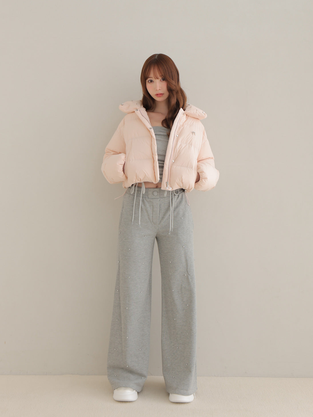 SALE】Bijou cropped down jacket(eme10815) – M me eme