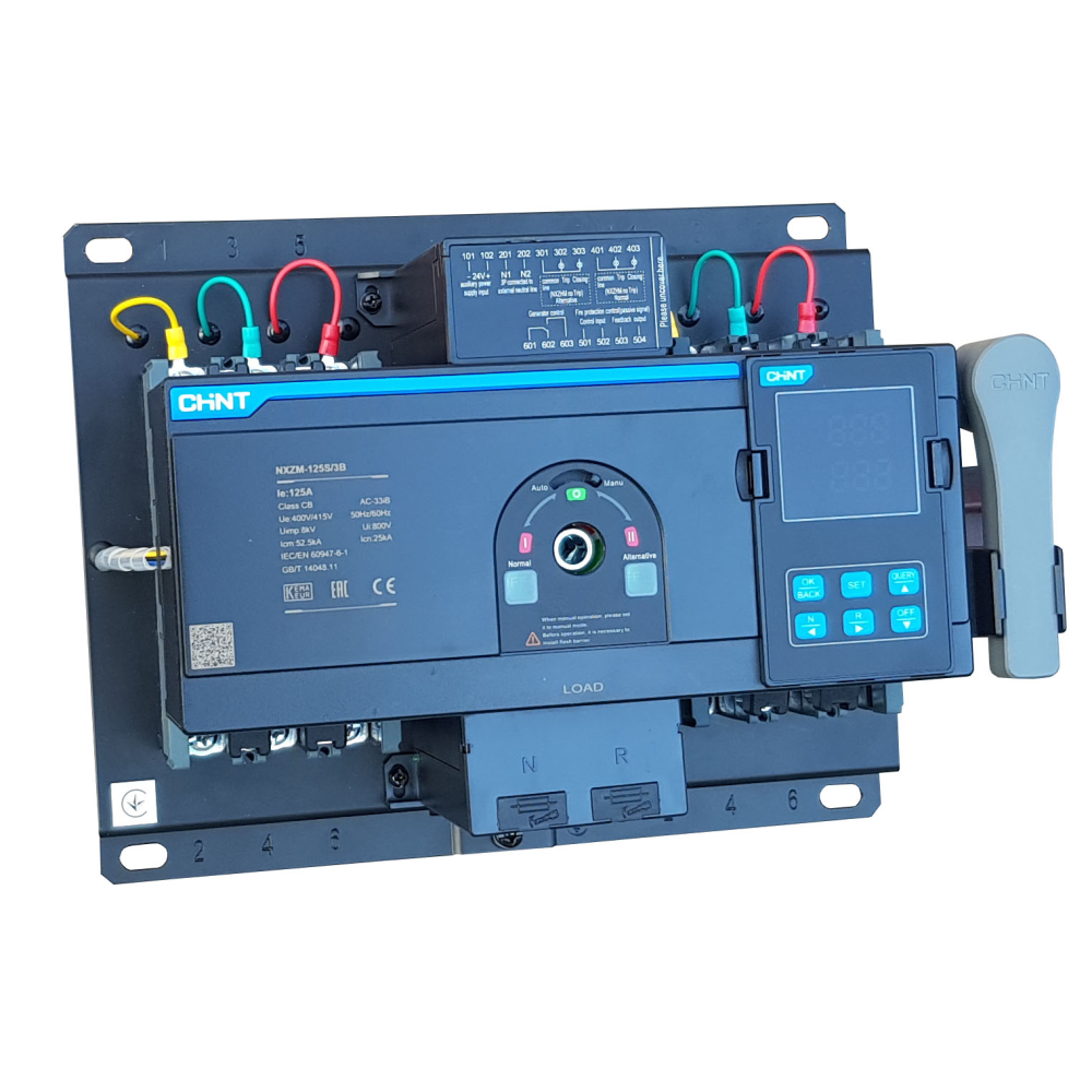 Автомат ввода резервного питания NXZM-63S/3B 16A, АВР Chint, 256762