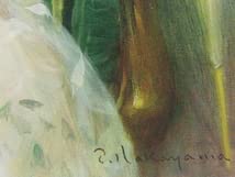 Amazon.co.jp: 中山忠彦、古風な首飾り、な画集より、高級額・額装付