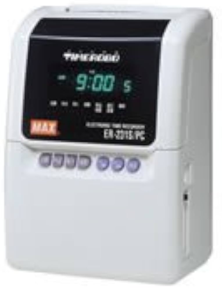Amazon.co.jp: マックス(MAX) PCリンクタイムレコーダ ER-231S/PC