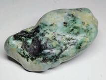 Amazon.co.jp: 親不知 395g 翡翠 原石 ヒスイ 鉱物 鑑賞石 糸魚川 水石