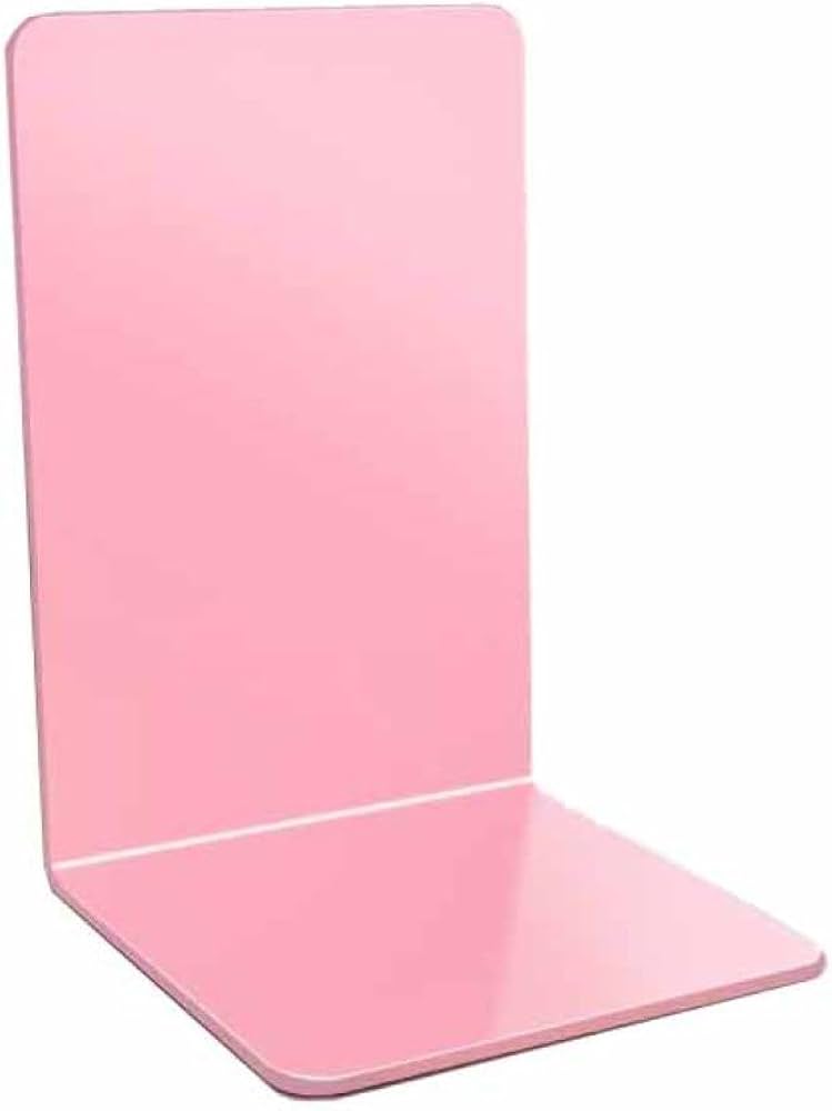 Amazon.co.jp: MJKQ9 特大 A4 サイズ F*6 ブックエンド セット ピンク