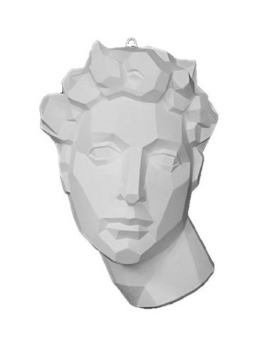 Amazon.co.jp: 石膏像 M－413 ジュリアーノ・メジチ半面（面取り