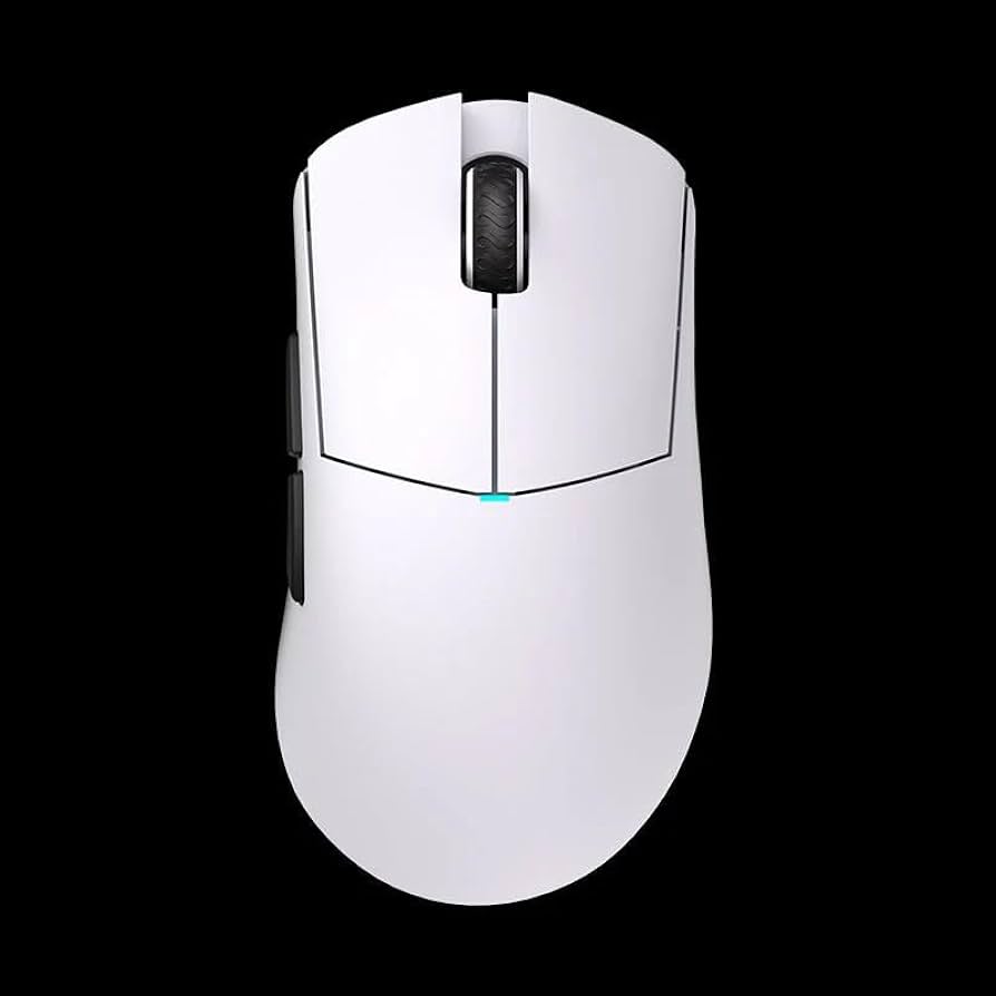 Amazon | LAMZU PARO ゲーミングマウス 8K対応 (Polar White) | ノー