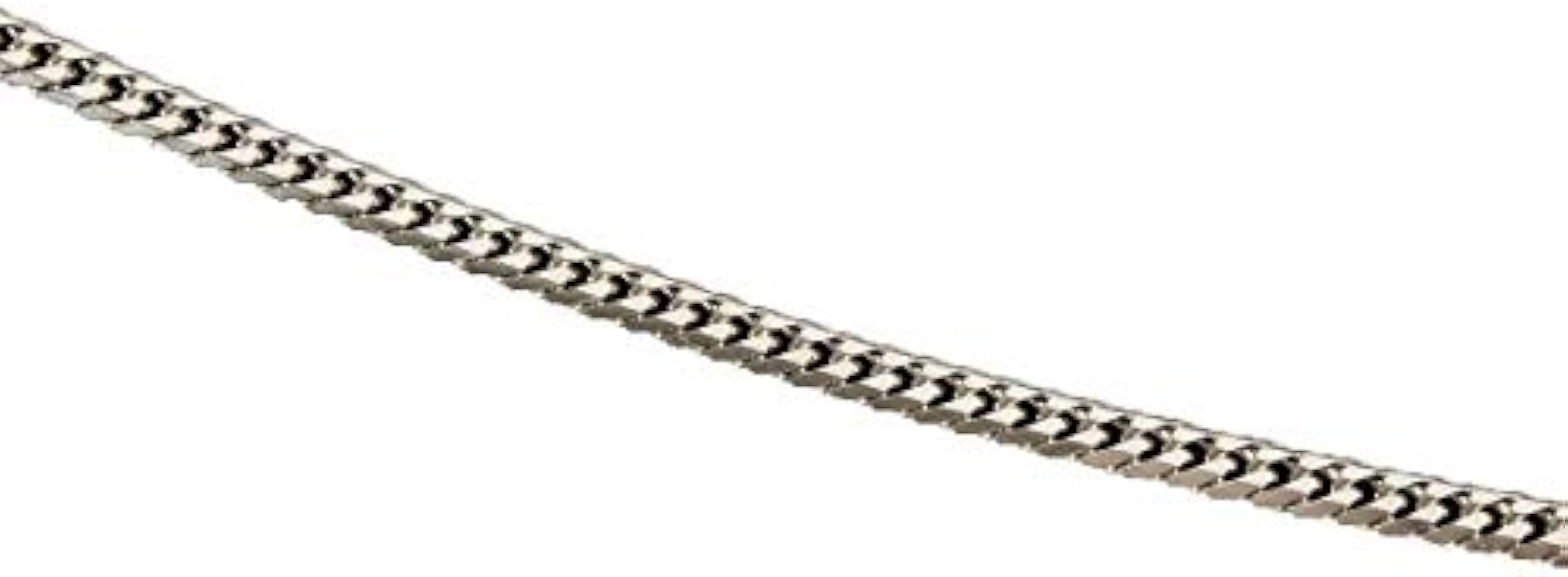 Amazon | Pt850 プラチナ 六面ダブル 喜平ネックレス10g-45cm)引き輪