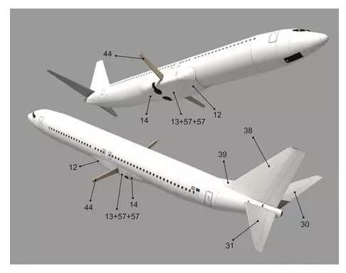 Amazon | 3D 組み立て模型 ペーパークラフト 飛行機 (KLMオランダ航空