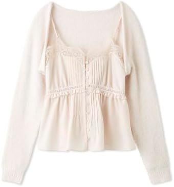 Amazon | [スナイデル] ボレロ×レースキャミSETUP SWNT251214