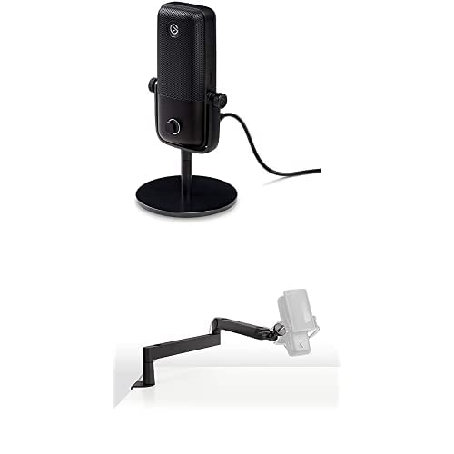 Amazon.com: Elgato Wave:1 Streaming Microphone with Wave Mic Arm