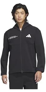 Amazon.co.jp: Adidas Hoodie ZNE PR Full Zip Hoodie IKU93 Semilsid