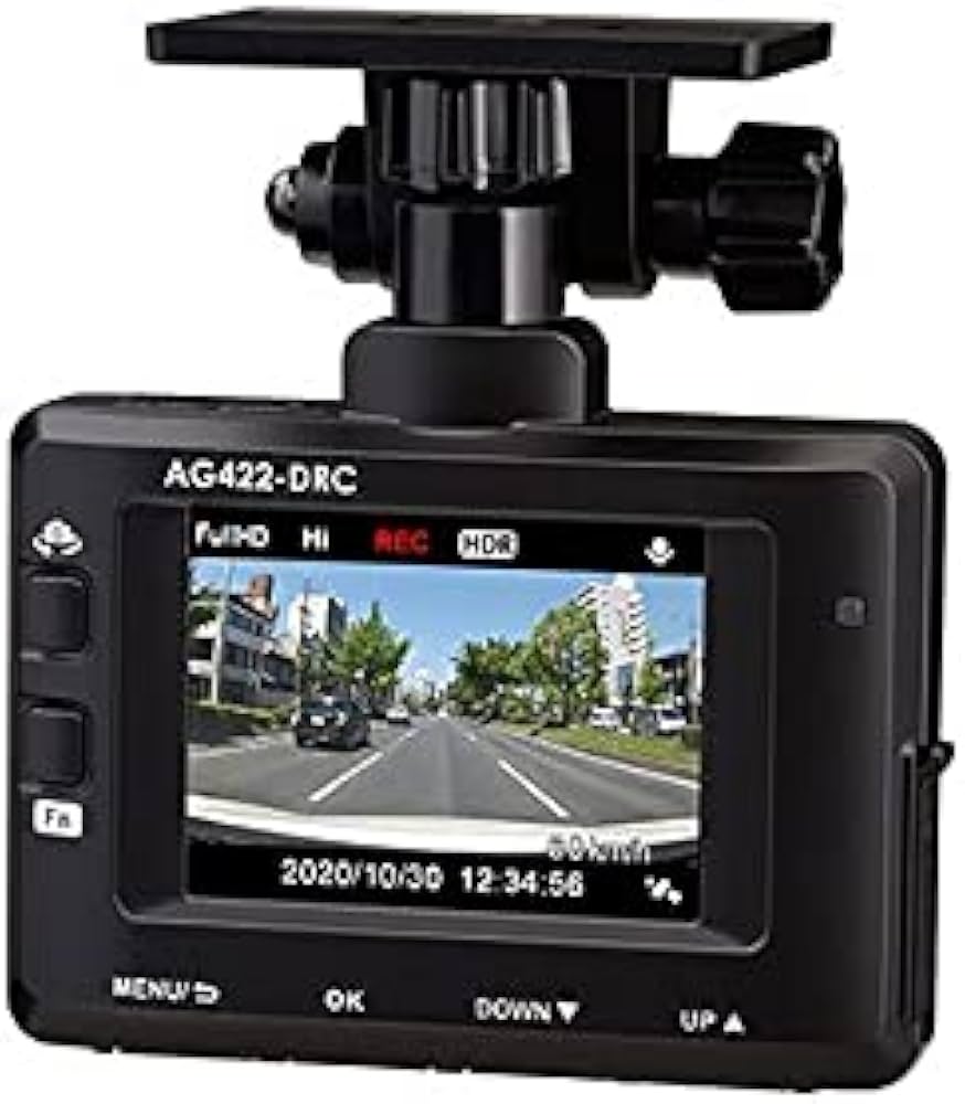 Amazon | エルト GPS内蔵前後2カメラドライブレコーダー | ドライブ