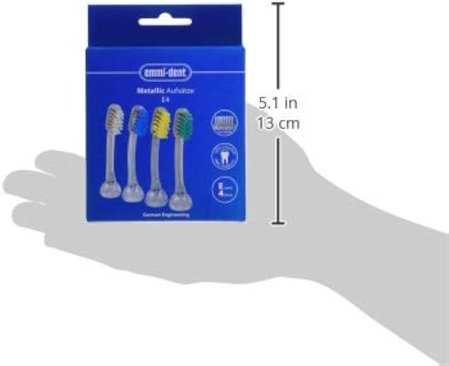 Amazon | エミデント 専用替えブラシE4 4本組 | エミ・ウルトラ