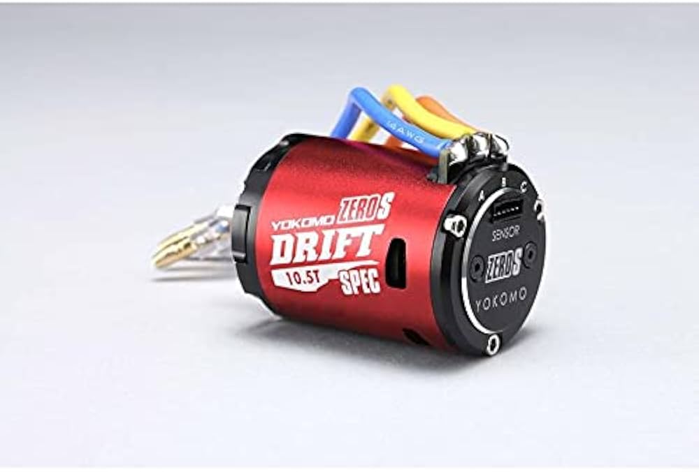 Amazon.co.jp: ZERO-S 13.5T(レッド) ドリフト用ブラシレスモーター