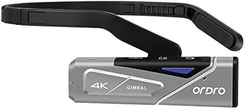 Amazon | Ordro EP7 Vlog 4K 60FPS ビデオカメラ ウェアラブル式
