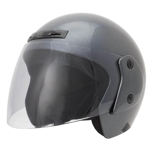 Amazon | ISHINO SHOKAI バイク ヘルメット ジェット ライトスモーク